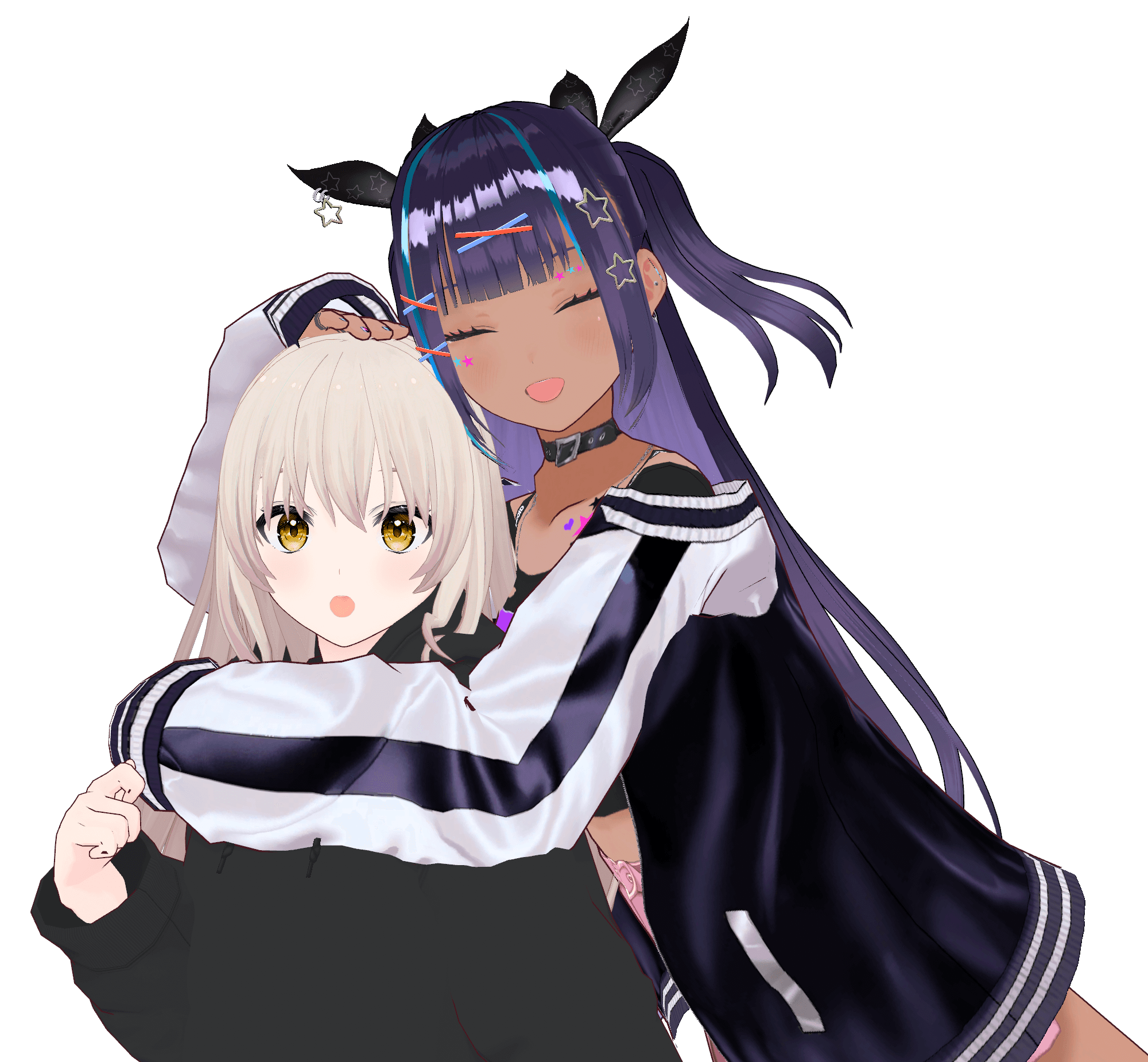 カスタマイズ可能なVRMキャラクターたち