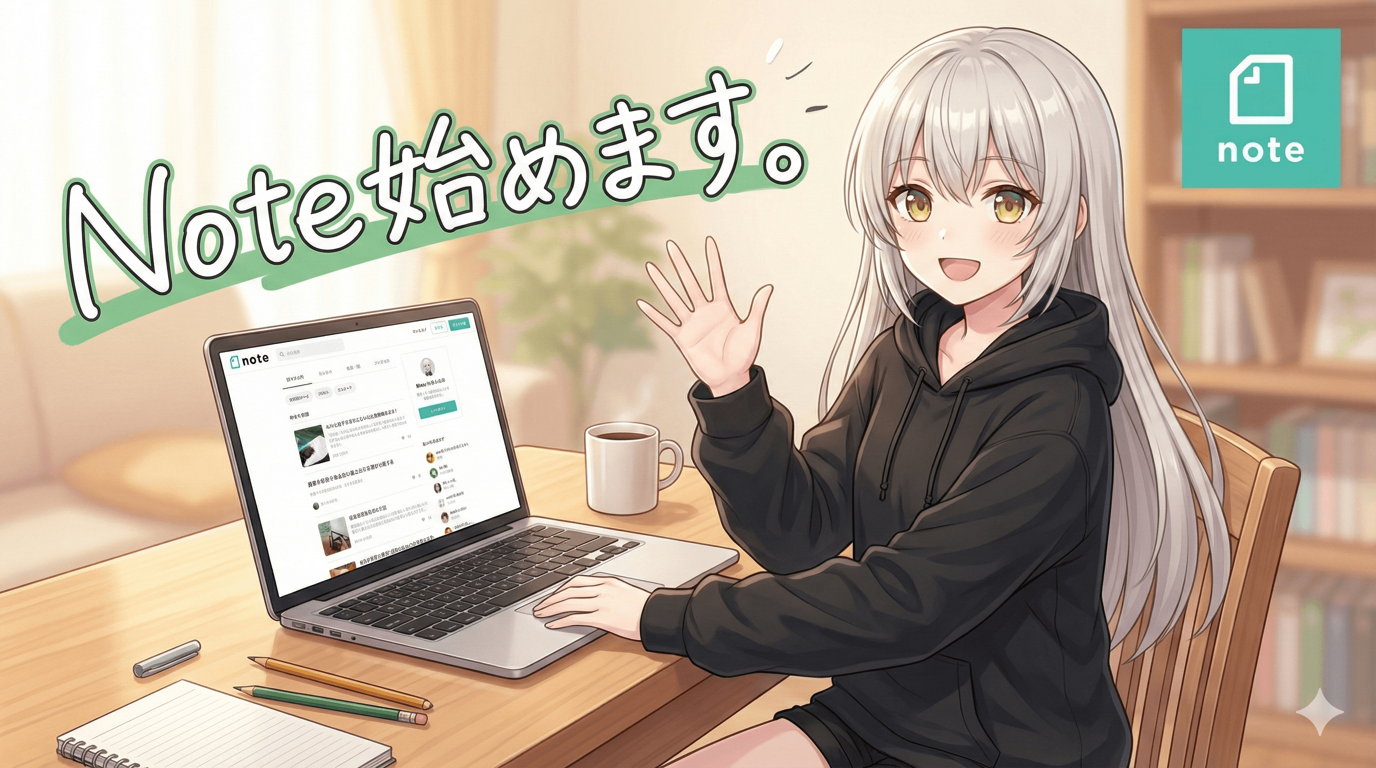 公式キャラクター『モネ』がnoteを開設